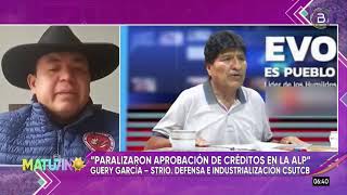 Guery García: Contario a las acciones de Evo Morales, el Pacto de Unidad construirá soluciones