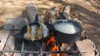 MANDI, PIRANHA, DOURADO E UM FRITO A BEIRA DO RIO.