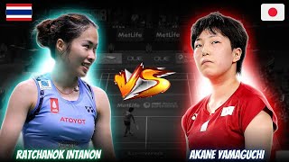 Ratchanok Intanon(THA) vs Akane Yamaguchi(JPN) Badminton Match Highlights | Re Uber Cup 2018