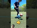 インステップでボールをピタっと止めるコツ　 レガテ サッカー サッカーボール soccer