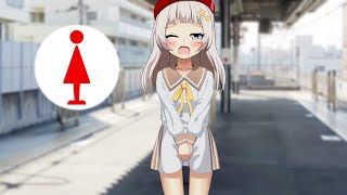 蕾あかりちゃんがトイレに行きたいって言い出せないだけの動画【VOICEROID劇場】