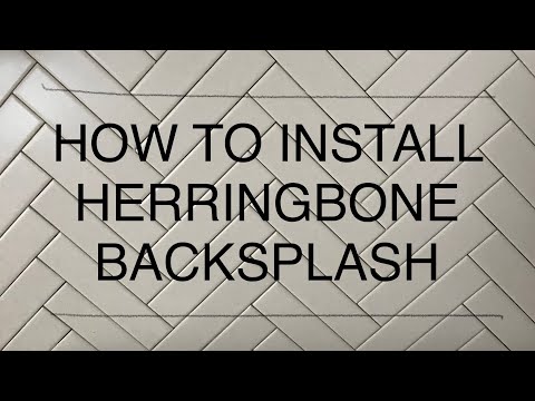 HOW TO INSTALL HERRINGBONE TILE BACKSPLASH QUICK & EASY - HERRINGBONE KITCHEN BACKSPLASH HOW TO INSTALL HERRINGBONE TILE BACKSPLASH QUICK & EASY - HERRINGBONE KITCHEN BACKSPLASH