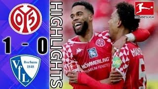 Mainz vs Bochum 1-0 Jerry St. Juste Highlights Goal | Bundesliga Germany  2021/2022 |🔥🎮😜