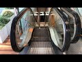 【エスカレーター 東芝製】浜松駅前 メイワン 西側 降り 3→b1階 toshiba escalator at may one hamamatsu station in japan