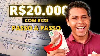 COMO JUNTAR R$20.000 (Vinte Mil Reais)💰 em 1 ANO INICIANDO COM R$10 | DESAFIO DAS 52 SEMANAS #poupar