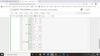 Dice Creation using Python