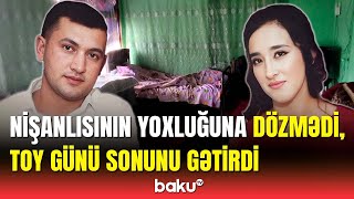 Qəzada ölən nişanlısına görə hər kəsi gözyaşına boğdu | Qəbələdə faciə