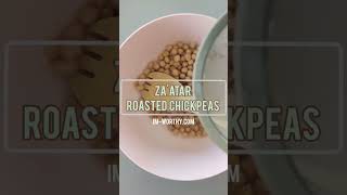 Za'atar Roasted Chickpeas | Im-Worthy Recipes