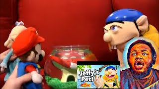 SML Movie: Jeffy's Pet (REACTION) #sml #jeffy #supermariologan 😂🐠🐶