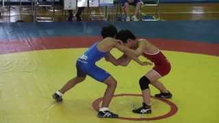 【53kg1st】The National Junior high-school Championships 2013  佐藤響vs八重森尚文