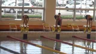 日本海マスターズ2012　女子50ｍ平泳ぎ