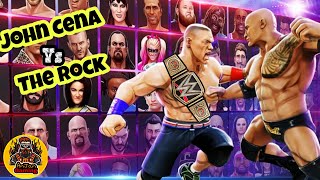 John Cena Vs The Rock || WWE Mayhem