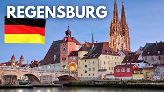 🇩🇪 Visiting Regensburg, Germany (Walking Tour) 4K