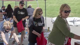 FOX 46, Charlotte Knights \u0026 Hendrick Automotive Group Packing Event