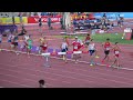 3000m steeplechase Men final 10. 8. 2023  European Athletics U20 Championships Jerusalem