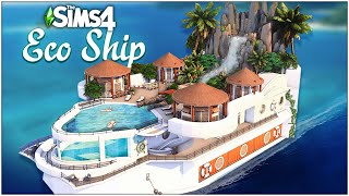 Sims 4 CRUISE SHIP [No CC!] - Sims 4 Speed Build | Kate Emerald