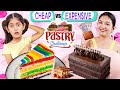 Cheap vs Expensive PASTRY Challenge with ANANTYA | BIRTHDAY Special | CookWithNisha