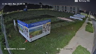 Hikvision 4K solar ColorVu timelapse