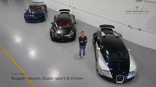 Tom Talks: A Bugatti Veyron, Veyron Super Sport and Chiron Review | Tom Hartley Jnr