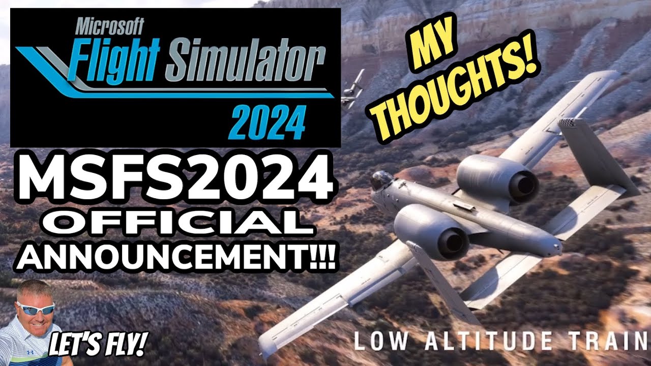 MICROSOFT FLIGHT SIMULATOR 2024 ANNOUNCEMENT! XBOX Series X Footage ...