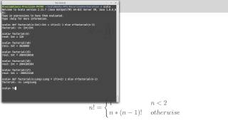 Recursion in Scala