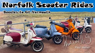 Norfolk Scooter Rides - Beccles - Lowestoft - Great Yarmouth #viralvideo #music #youtube