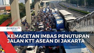 Kemacetan Imbas Penutupan Jalan KTT Asean , Polisi Siapkan Jalur Alternatif Untuk Pengendara