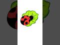 How to draw a ladybird on a leaf #ladybug #easy #drawing #tutorial #forkids #preschool #diy #learn