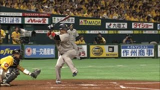 【プロ野球パ】ナカジが先制タイムリー！ 先発の近藤を援護  2015/07/26 H-Bs