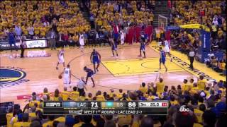 Steph Curry And The 3 Point Shot: Clippers at Warriors Game 4