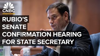 Senate holds confirmation hearing for Marco Rubio to be Secretary of State — 1/15/2025