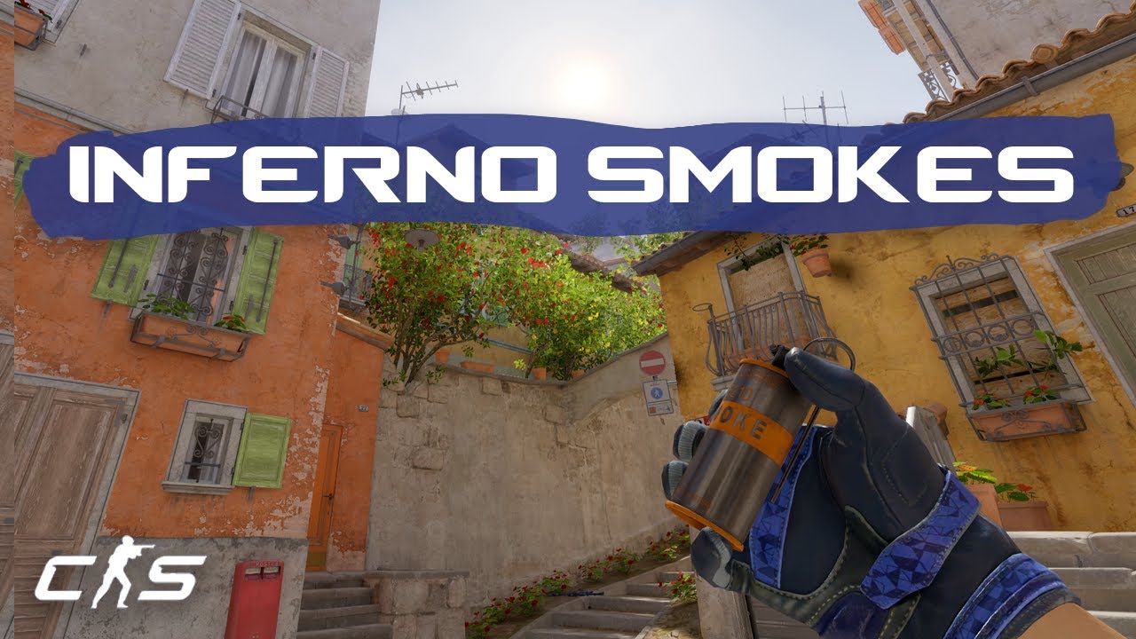 CS2 Inferno - EVERY T-Side Inferno Smoke In UNDER 5 MINUTES! - YouTube