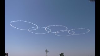 [4K]松島基地 東京オリンピック聖火到着式 ブルーインパルス前日予行 BlueImpulse TOKYO Olympic Torch 2020 0319 JASDF