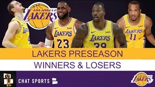Los Angeles Lakers Preseason Winners & Losers Feat. LeBron James, Dwight Howard & Avery Bradley