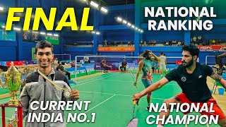 RAGHU M VS SANEETH DS- NATIONAL RANKING BADMINTON TOURNAMENT MEN'S SINGLES FINAL - BANGLORE