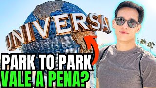 Aproveitamos muito os dois parques em um só dia com Park to Park #universalorlando