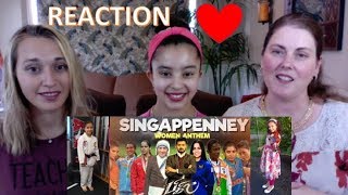 SINGAPPENNEY  / Women Anthem / Tribute to Women Everywhere /  Arun Pictures / Americans Reaction