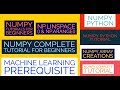 Numpy Complete Tutorial For Machine Learning |Numpy arange() & linspace()|Part:6