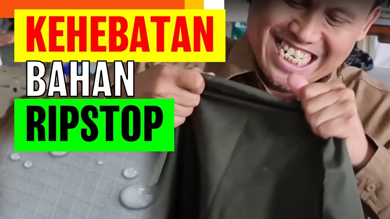Mengenal Bahan Ripstop Review Ripstop Youtube
