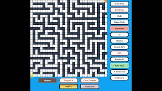 Path Finding + Maze Generation Algorithm Visualizer (C++ & SDL2)