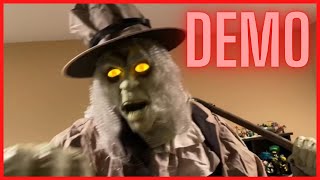 Home Depot 2020 Gravedigger Animatronic Demo!