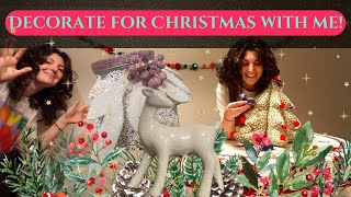 Decorate for Christmas with me!