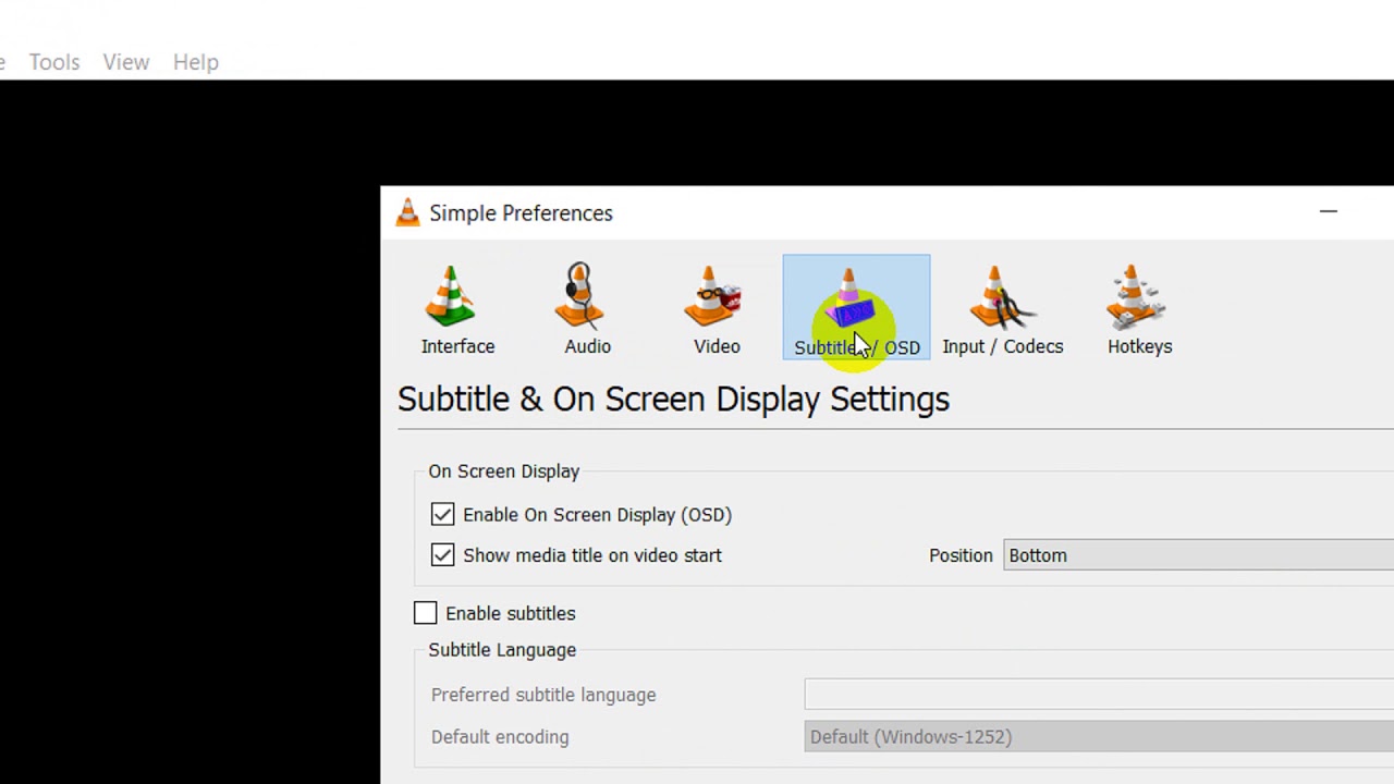 How To Enable Subtitles In VLC - YouTube