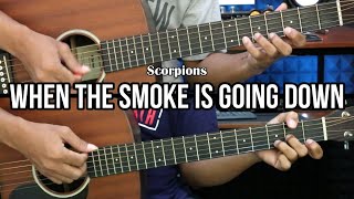 When The Smoke Is Going Down - Scorpions | EASY Guitar Tutorial - Guitar Lessons