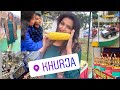 City Garden Khurja vlog/ Kalindi Kunj Trade Fair vlog/trade fair food /Khurja city garden park