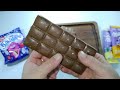 asmr chocolate big unpacking of chocolate and chocolates milka🍫for your satisfaction✨no talking