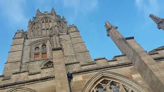 FOTHERINGHAY CHURCH AND CASTLE,NORTHAMPTONSHIRE.