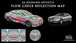 3D Modeling Artifacts / Flow Check Reflection Map Tutorial