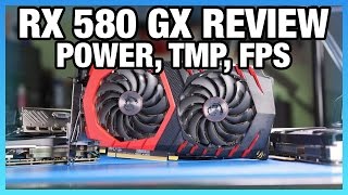 MSI RX 580 Gaming X Review vs. GTX 1060: FPS, Power, Thermals