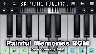 Painful Memories BGM - Piano Tutorial | Dear Comrade BGM | Perfect Piano